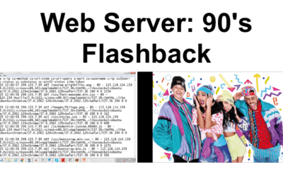 Why Are Web Server Logs Stuck In the 90’s?