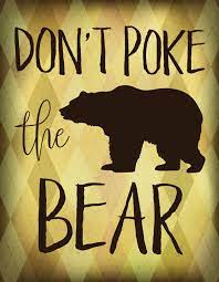 dont poke the bear